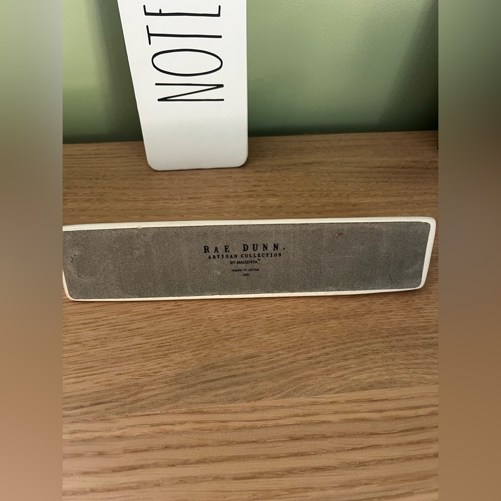 Rae Dunn Notepad and Desk Sign Bundle - Picture 4 of 8